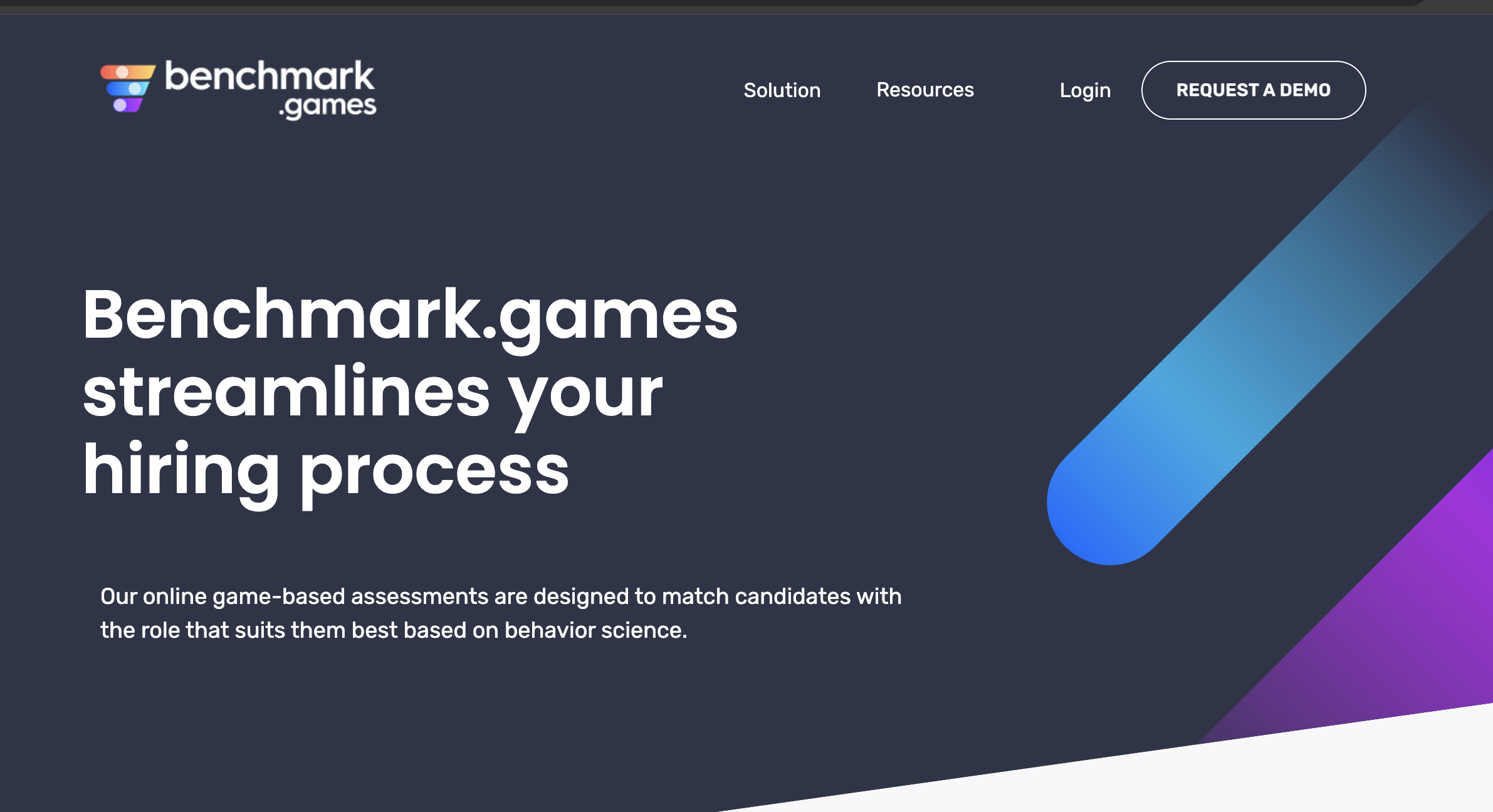 Benchmark Games
